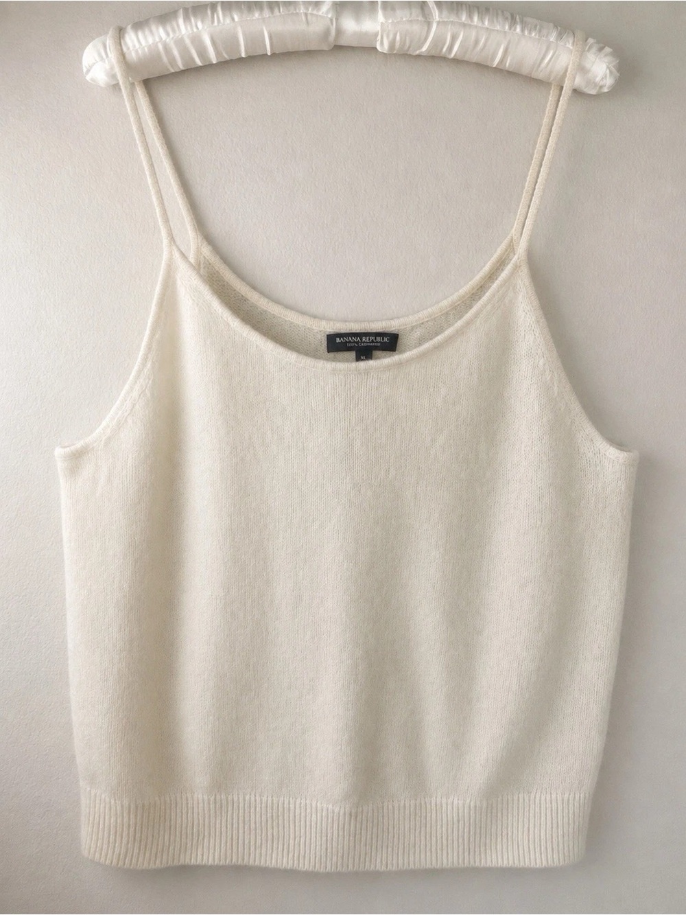 Banana Republic Cream Knit Camisole Tank